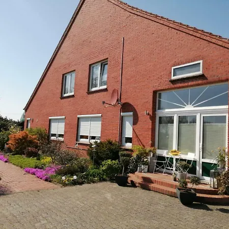 Ferienwohnung Landambiente Hage Halbemond Exterior foto